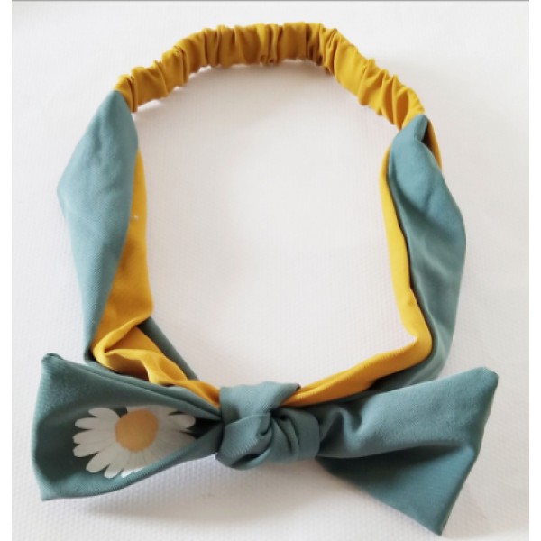 YouKan Fashion Printed Bowknot  Girl Hairbands Bab...