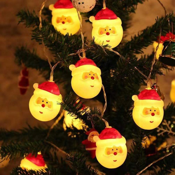 Led Santa Claus lights string