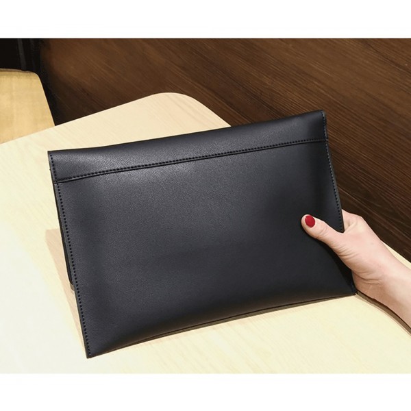 Vegan Leather Large Clutch Bags Crossbody Message Handbags