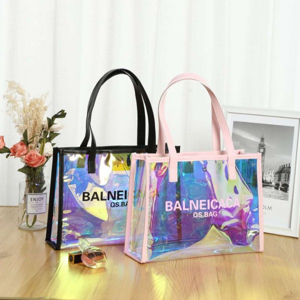 Youkan Fashion PVC tote bags women handbags beach ...