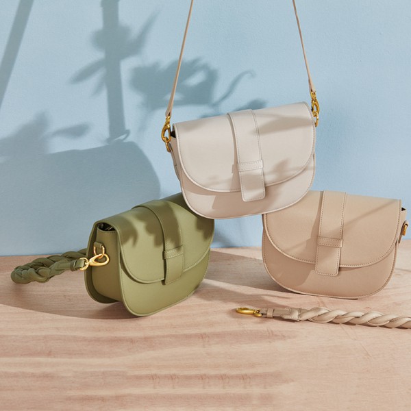 Youkan fashion handbags china handbags PU leather saddle bag