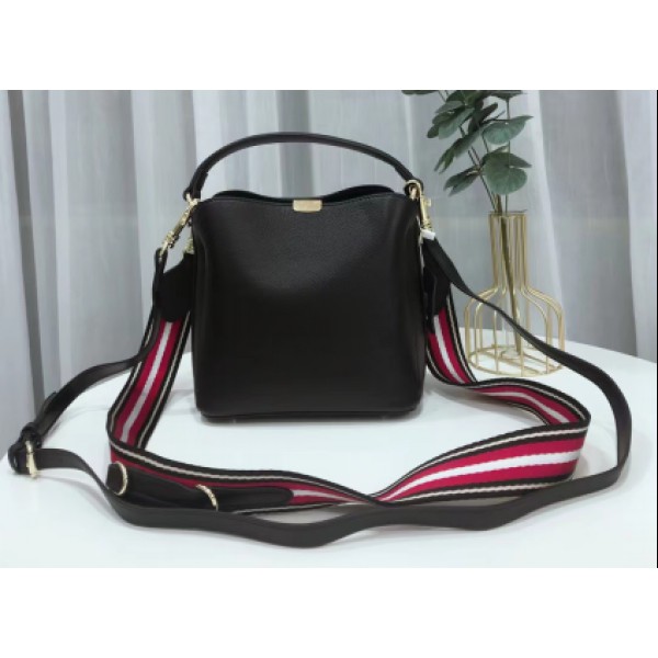 Beautiful girl handbag pu leather bucket handbag for women large capacity shoulder bag 