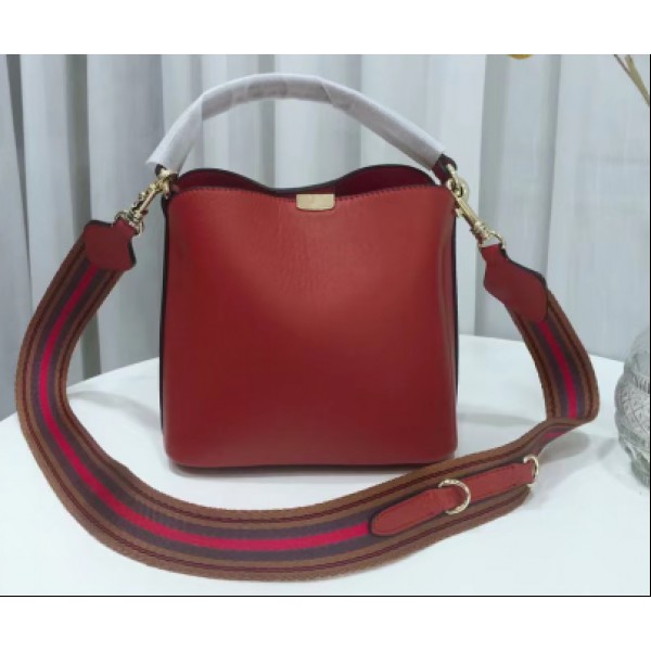 Beautiful girl handbag pu leather bucket handbag for women large capacity shoulder bag 