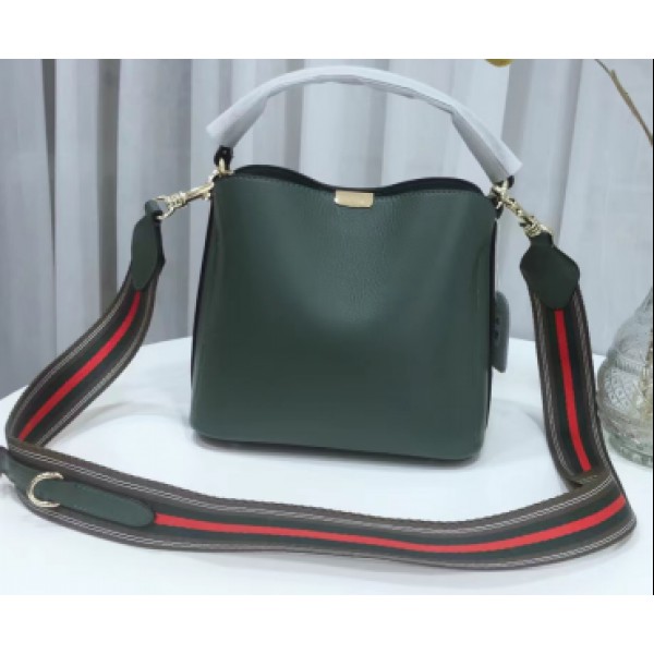 Beautiful girl handbag pu leather bucket handbag for women large capacity shoulder bag 