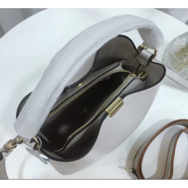 Beautiful girl handbag pu leather bucket handbag for women large capacity shoulder bag 