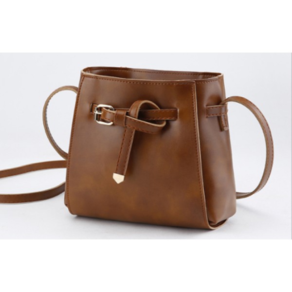 Wholesale  PU Leather Ladies CrossBody Shoulder Ha...