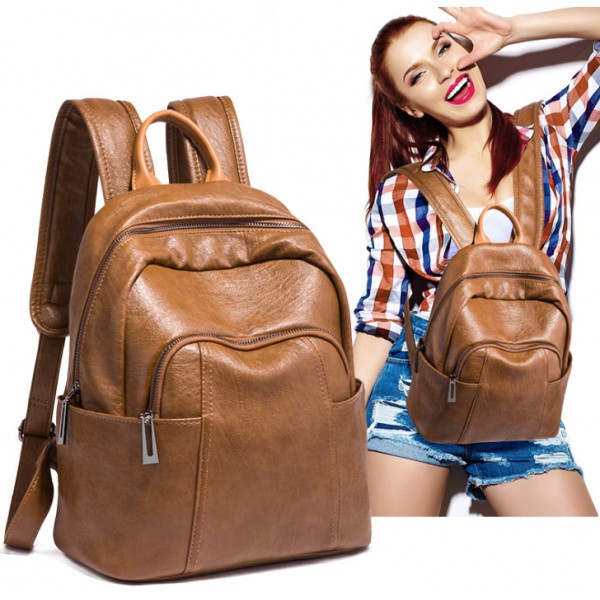 Starhope 2020 New Design PU Leather Lady Backpack 