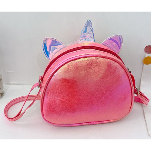Children's spring new laser shoulder bag Little Monster crossbody bag