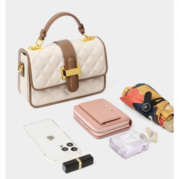 Bag new niche bag women's bag chain cross-body bag summer high-end sense light luxury leather handbag