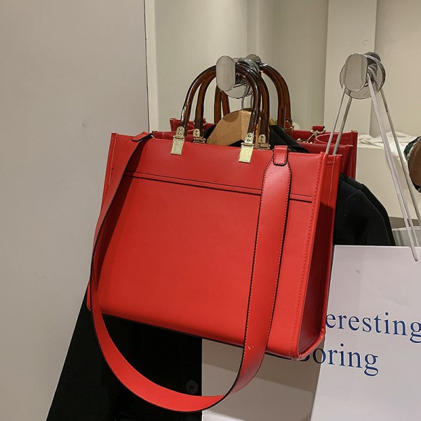 Tote bag women's large capacity carry bag retro single shoulder bag senior texture crossbody bag