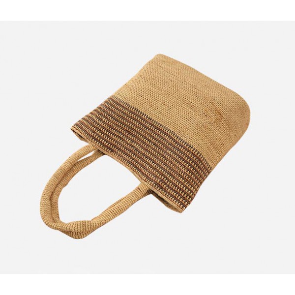 Raffia hand-woven straw tote big Handbag Women's Travel holiday tote handbags