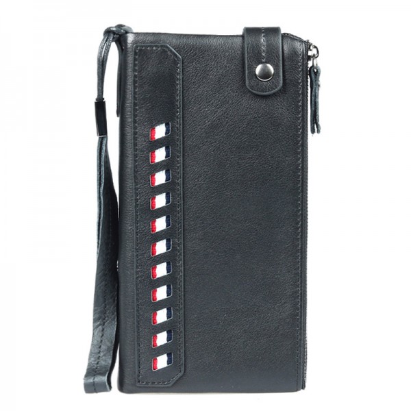 Youkan Fashion Cheap Custom Fashion New Design Genuine Leather Slim Wallet 