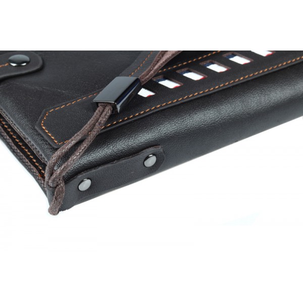 Youkan Fashion Cheap Custom Fashion New Design Genuine Leather Slim Wallet 