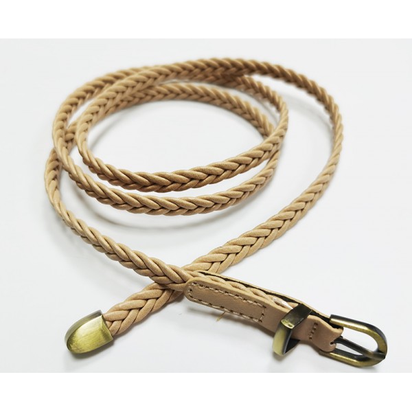 YouKan Fashion Woven Braided Knitted Women Belt La...