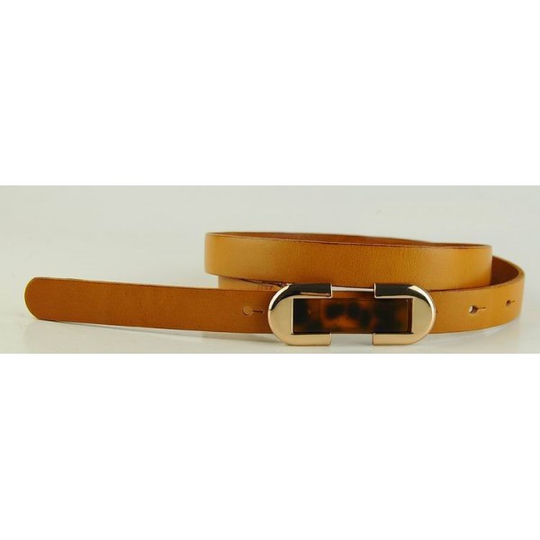 Ladies Fancy  Thin Genuine Leather Belt Starhope Women Narrow Belt