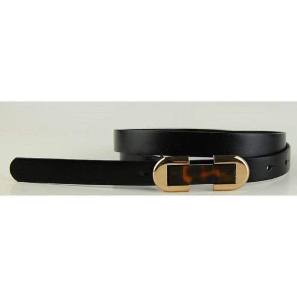 Ladies Fancy  Thin Genuine Leather Belt Starhope W...