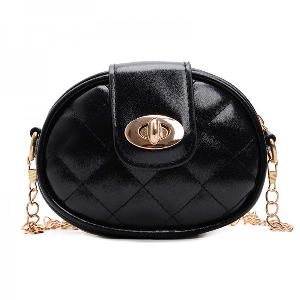 Cute leather shoulder crossbody girls purse kids handbags 