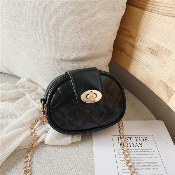 Cute leather shoulder crossbody girls purse kids h...