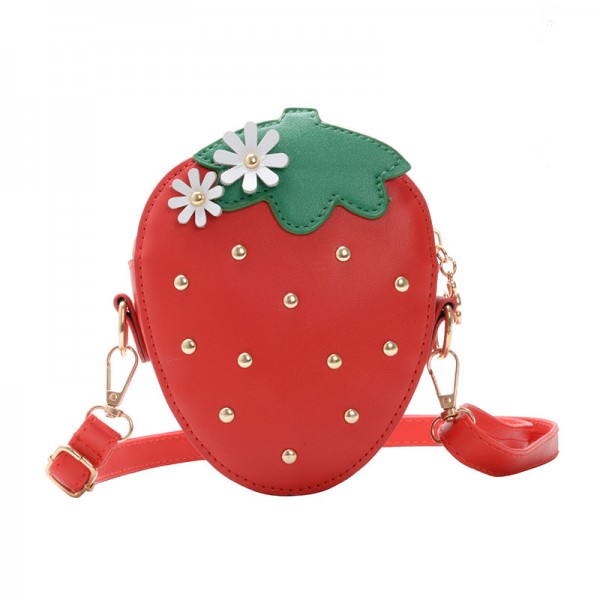 2020 MINI strawberry shape Shoulder Bag for kids 