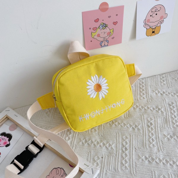 Girls Cute Shoulder Cross Body Bags Canvas Kids Messenger Bag 