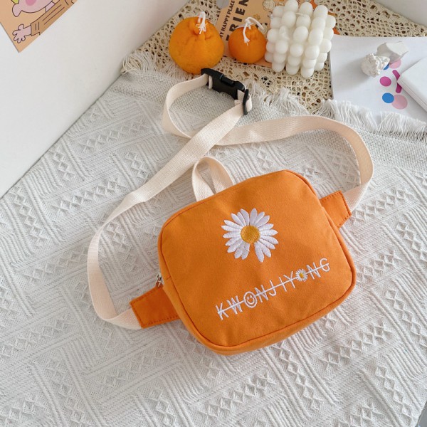 Girls Cute Shoulder Cross Body Bags Canvas Kids Messenger Bag 