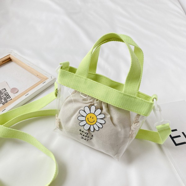 Youkan Fashion wholesale kids pvc messenger bag 