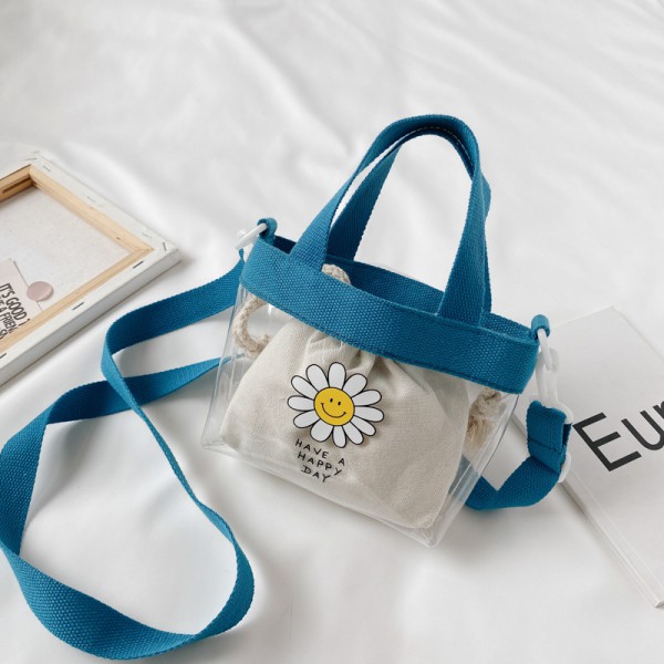 Youkan Fashion wholesale kids pvc messenger bag 