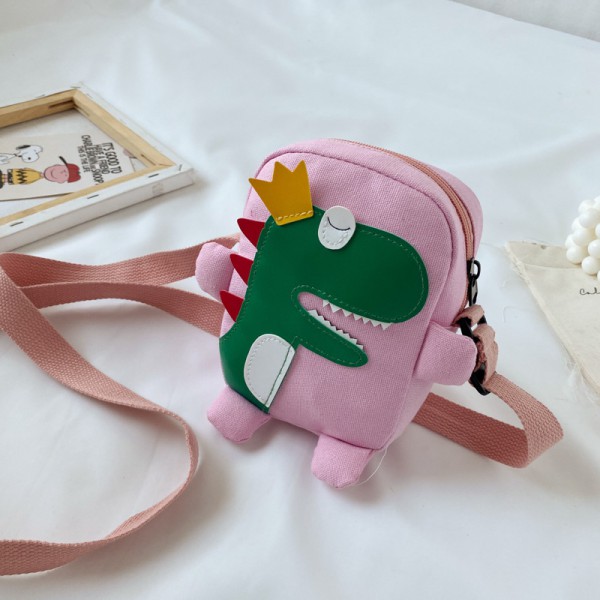 New Multi Style Cartoon Cute Little Dinosaur Shoulder Bag For Children