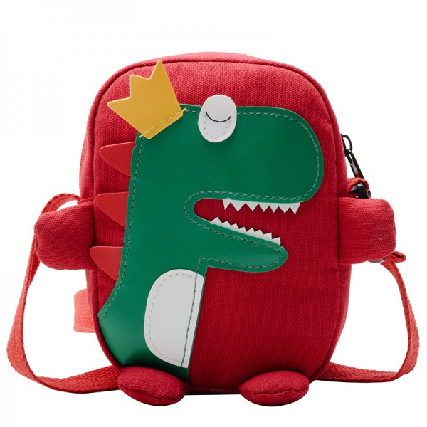 New Multi Style Cartoon Cute Little Dinosaur Shoulder Bag For Children