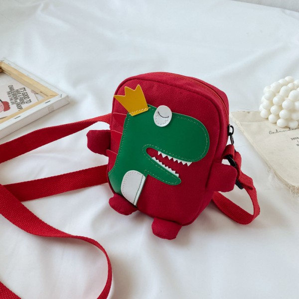 New Multi Style Cartoon Cute Little Dinosaur Shoulder Bag For Children