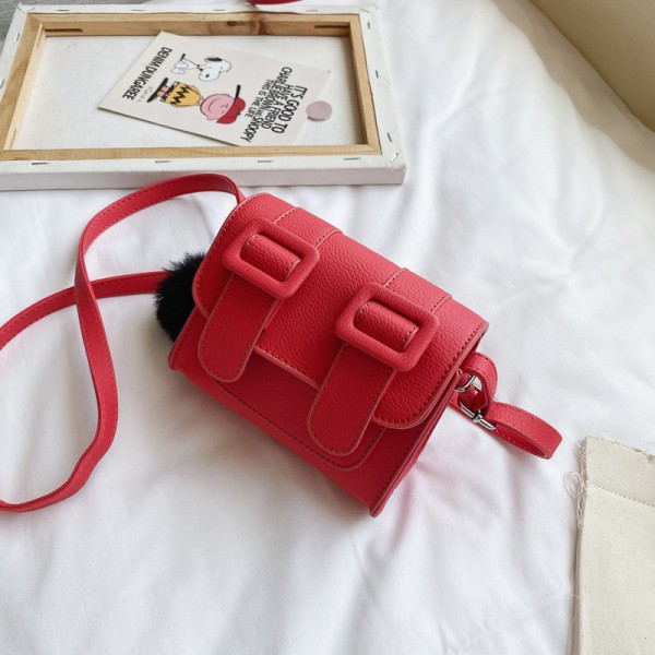 Youkan Fashion Children Leather Handbag Purse Mini Shoulder Bags for kids 