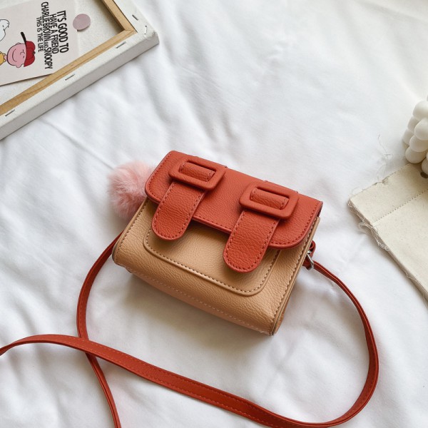 Youkan Fashion Children Leather Handbag Purse Mini Shoulder Bags for kids 