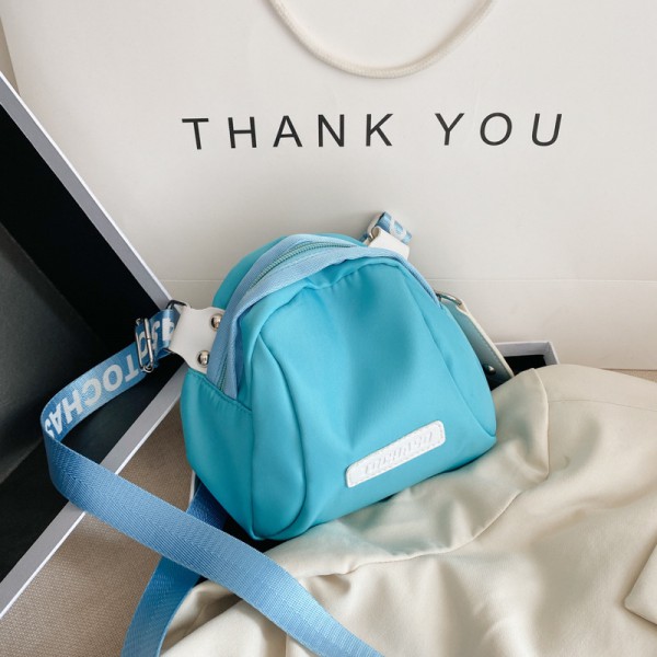 Children fashion small handbags canvas messenger Outing kids crossbody bags 