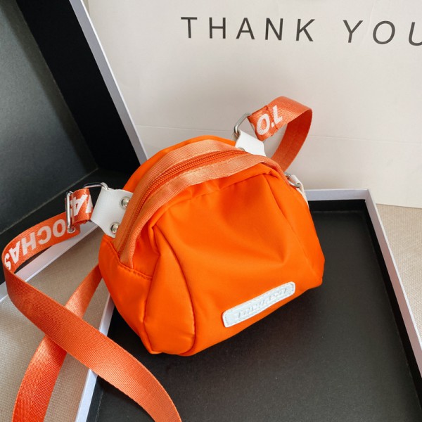 Children fashion small handbags canvas messenger Outing kids crossbody bags 