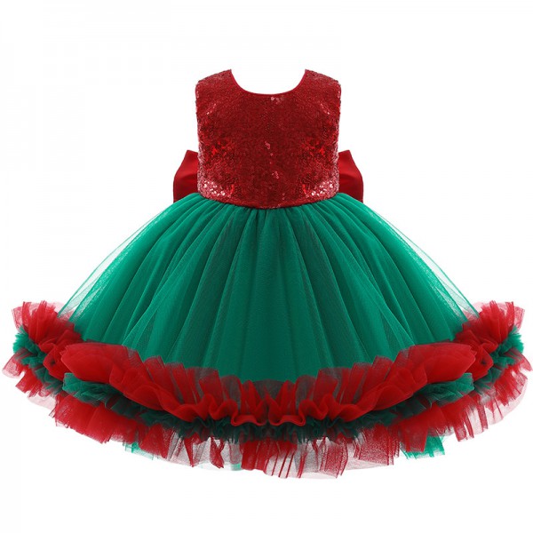 Princess Girls Wedding Dress Children Girl Evening...