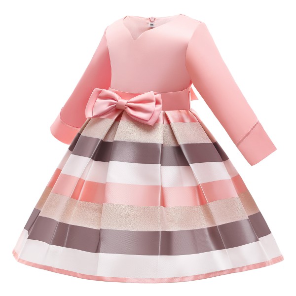 latest design party kids winter princess dress for girls 