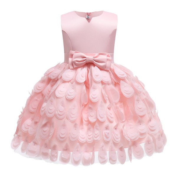 2020 Ready Made Kids Dress For Girls Long Evening Dresses 