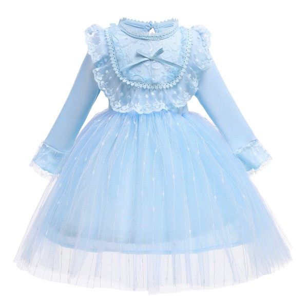 Top Quality Summer Kids Casual Party Dresses Baby Beach Weddings Performance Dance Dress