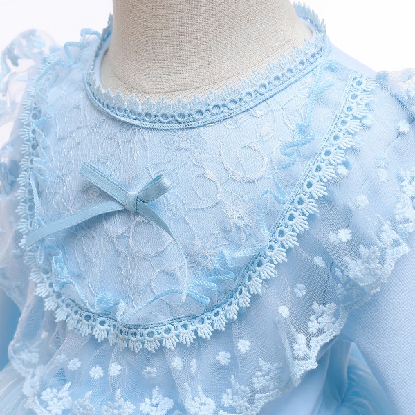 Top Quality Summer Kids Casual Party Dresses Baby Beach Weddings Performance Dance Dress