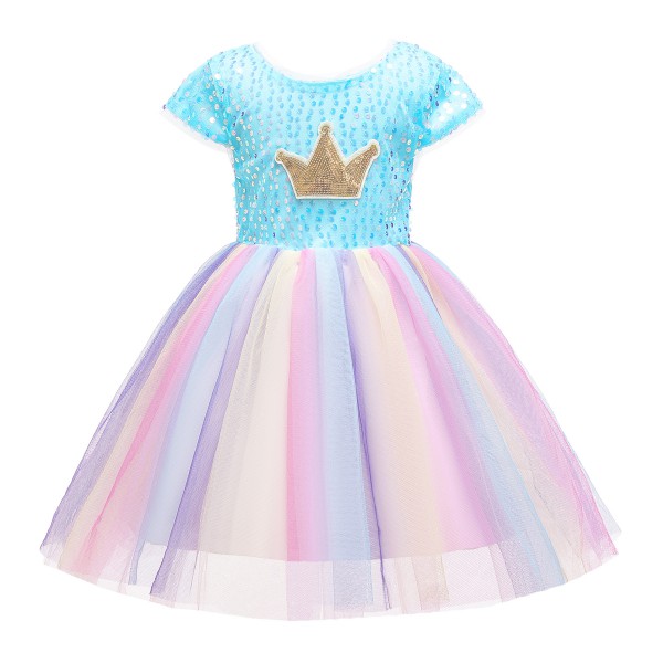 2020 Summer  Girls Dress Kids Wedding Birthday Party Princess Dresses