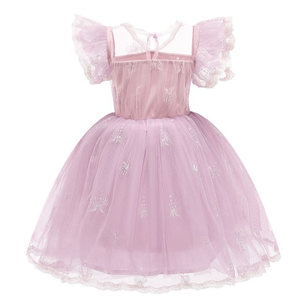 Youkan Fashion Children Clothes Girl Dress Grenadine Smocking Girls Dresses