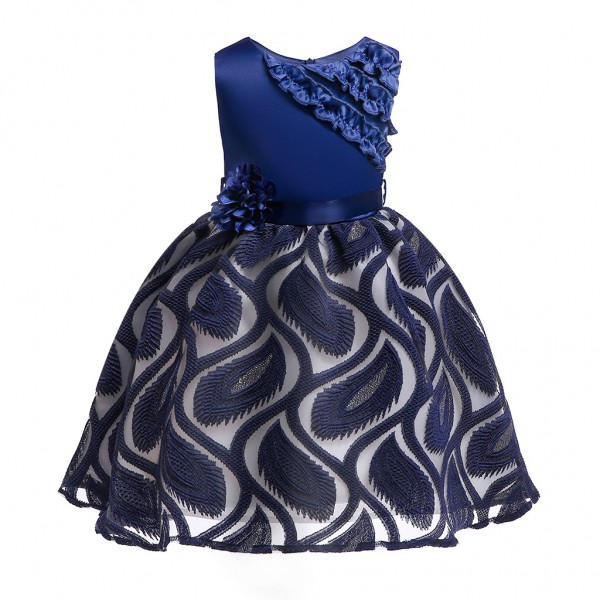 Youkan Fashion wholesale kids elegant party dresses 