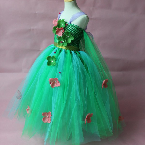 Youkan Fashion Custom Children Clothing Flip  Dress For kids Princess Frocks For Girls 