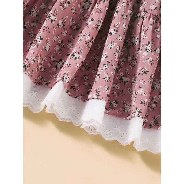 Youkan Fashion new style floral dress for girls kids summer clothing