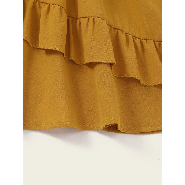 Youkan fashion girls clothing sweet girl sleeveless  princess dress