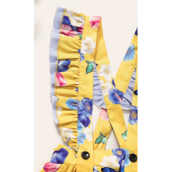 Youkan Fashion Baby dress girls party dress girls clothings flower pretty dress 