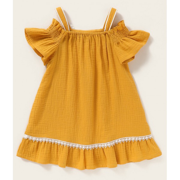 2020 new Sleeveless baby dress dress girls pure co...