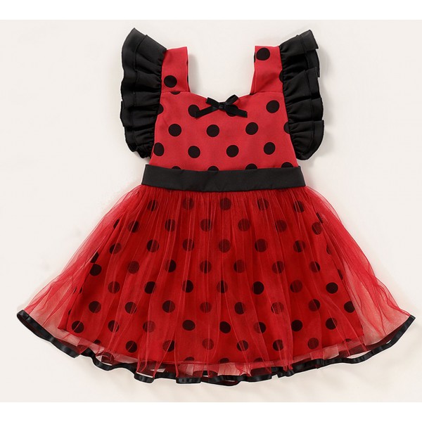 Youkan Fashion Kids Summer short Sleeve Dot baby p...