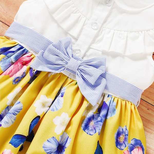 Baby Girls Lovely Dresses Girls Kids Summer Dress 