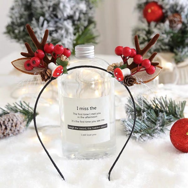 Christmas Headbands Kids Fancy  Hairband Baby Hair...